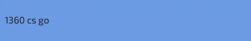 1360 cs go